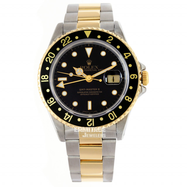 Yellow Gold Rolex GMT-Master II 16713 40 mm